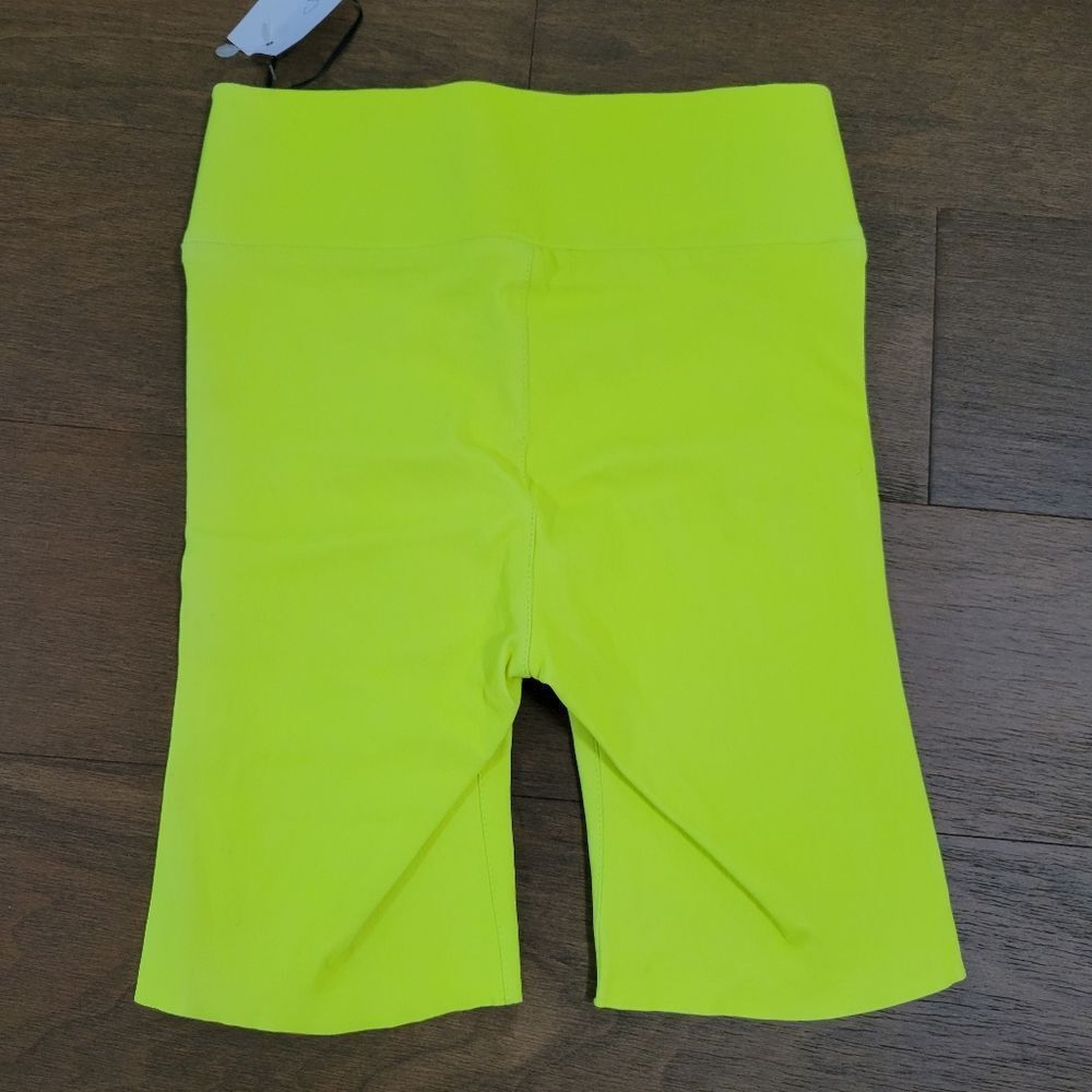SPRWMN neon Leather biker shorts S - Picture 10 of 13